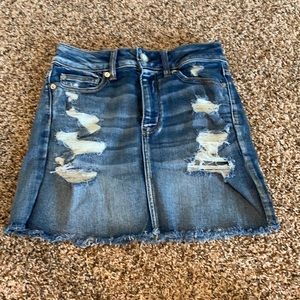 American Eagle Jean Skirt